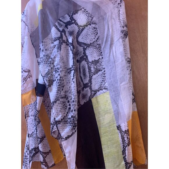 Scarf Shaw Shear Multi Color - Picture 3 of 4